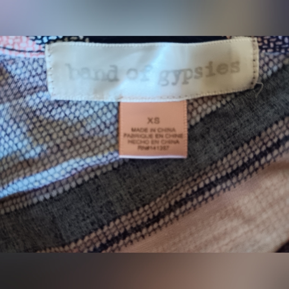 Brand Of Gypsies Stripe Printed Jumpsuit ! - Picture 11 of 11